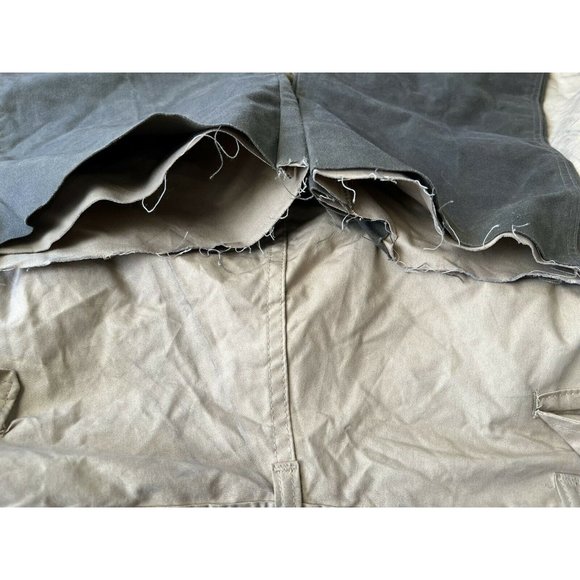 McAlister Upland Hunting Pants 48x36 Unhemmed Khaki and Olive Green Wax Canvas - Picture 9 of 12